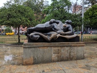 Fat statues of Botero
