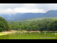Abbas Abad historic lake
