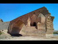 Dokhtar Bridge, Mianeh
