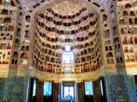 Accoustic dome of the Khanghah
