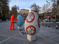 Norooz Decorations, Tehran
