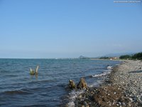 Coast of the Caspian sea
