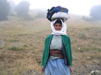 A Gilaki Lady in Traditional dress

