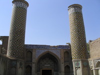 A very old mosque in Tehran
